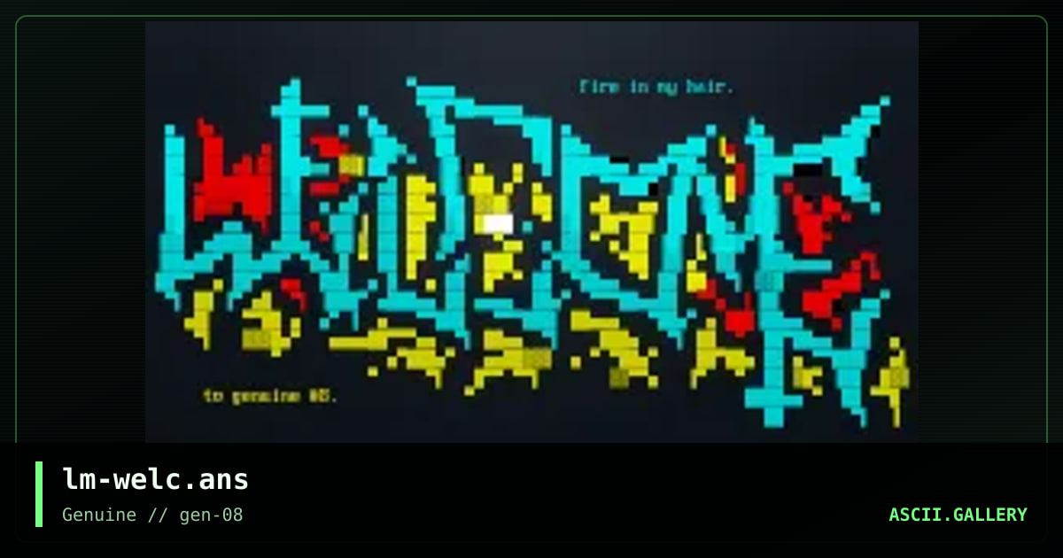 lm-welc.ans, by lichmistress, 1999