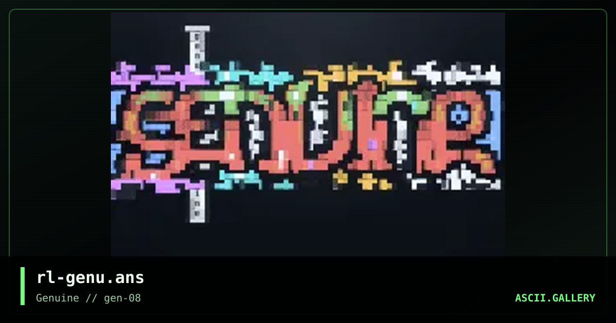 genuine, by rawlock, 1999