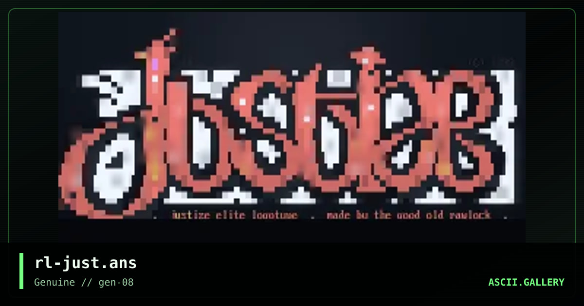 justize, by rawlock, 1999