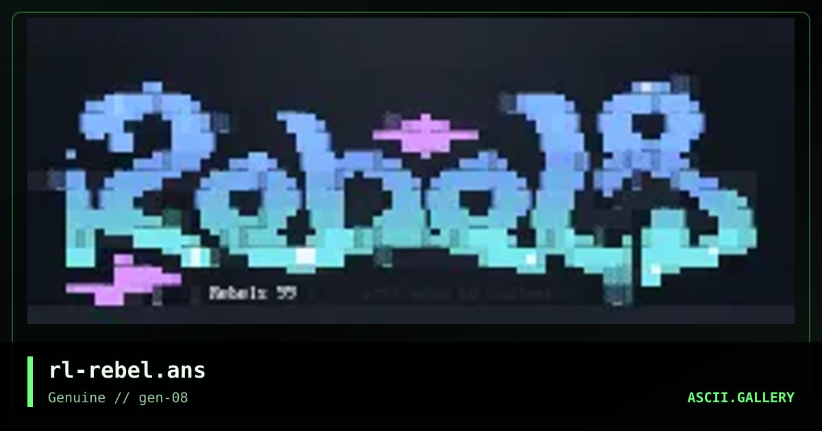rebels, by rawlock, 1999