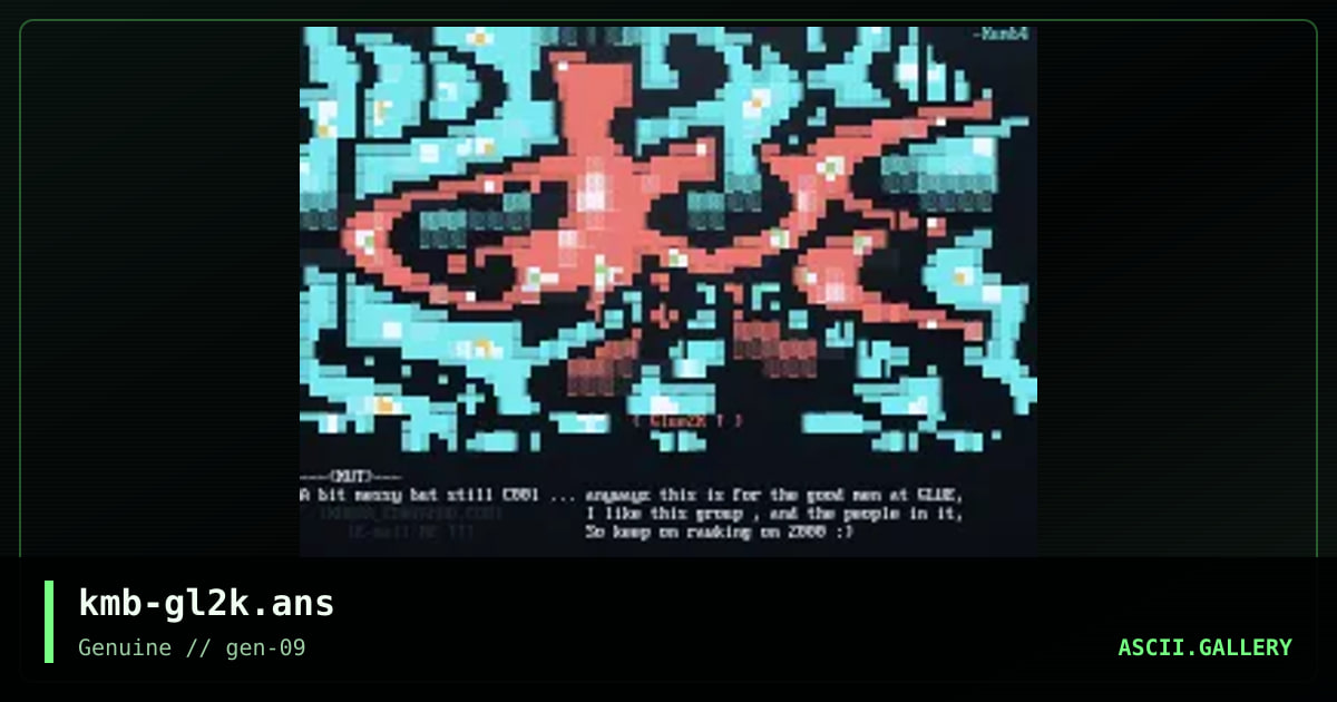 kmb-gl2k.ans, by kumb4, 2000