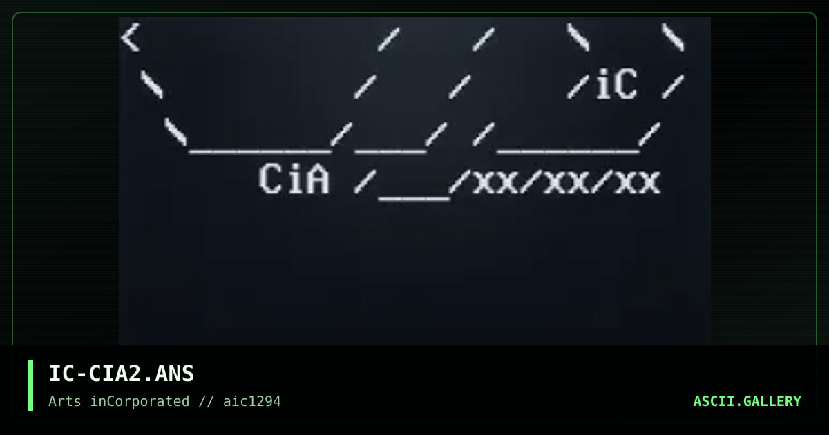 IC-CIA2.ANS, by inner chaos, 1994