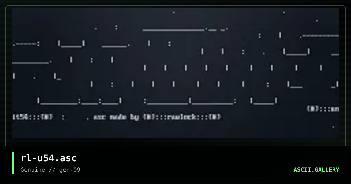rl-u54.asc, by rawlock, 2000