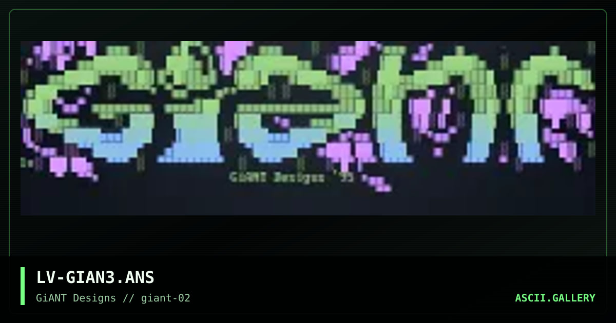 LV-GIAN3.ANS, by liquid vision, 1995