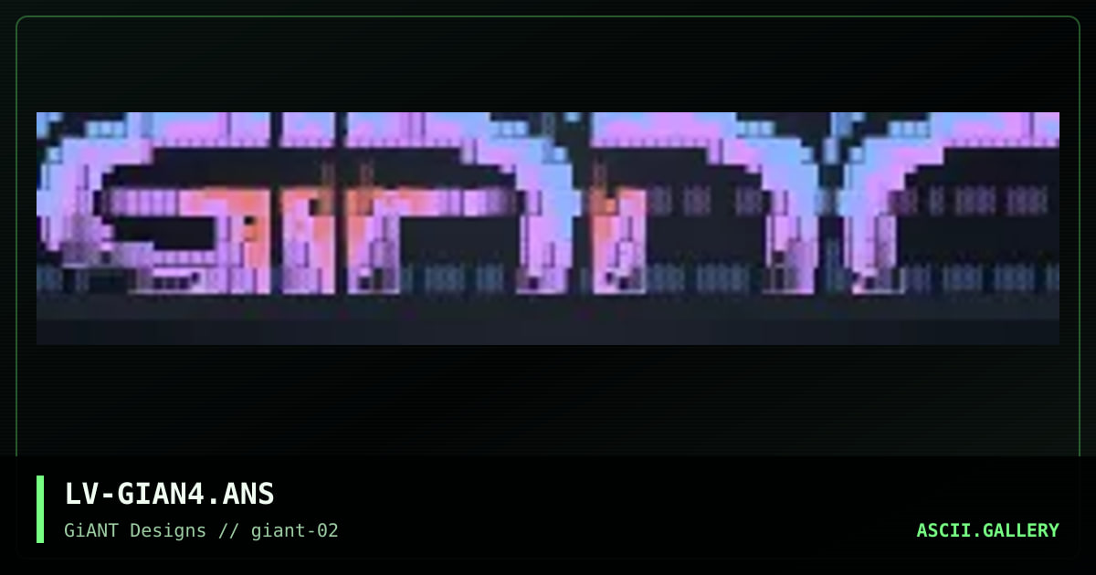 LV-GIAN4.ANS, by liquid vision, 1995