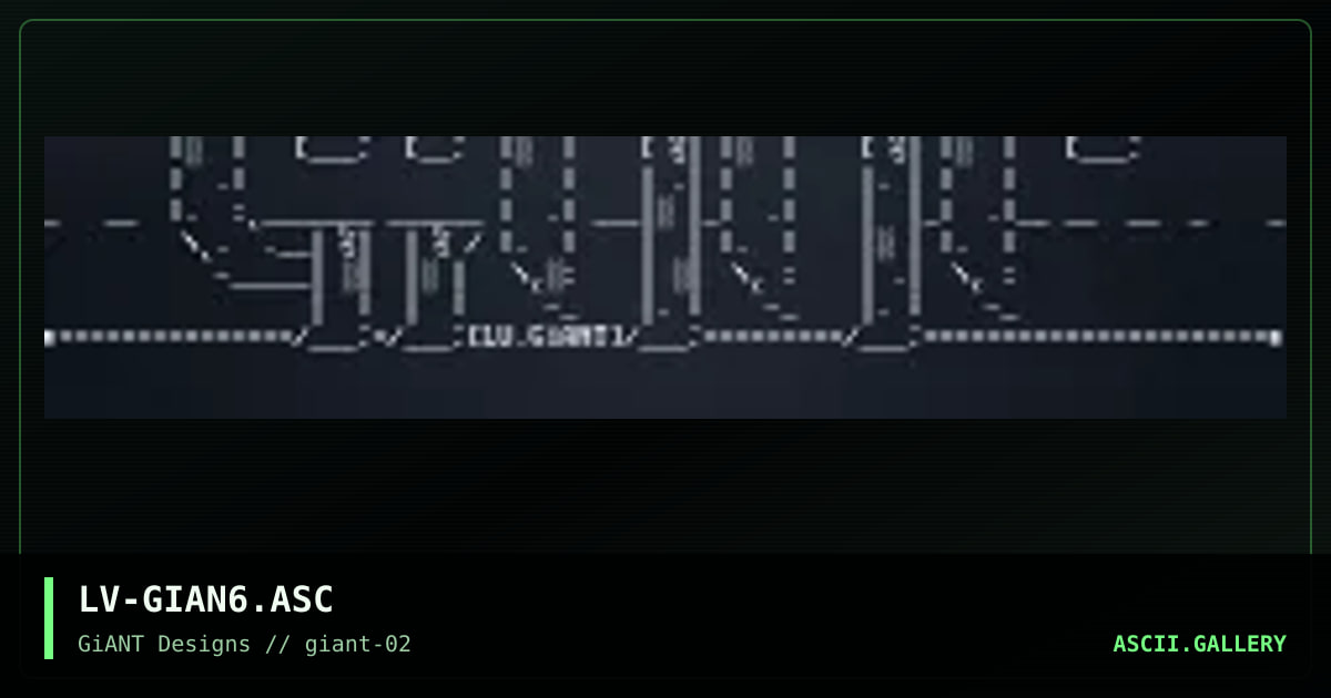 LV-GIAN6.ASC, by liquid vision, 1995