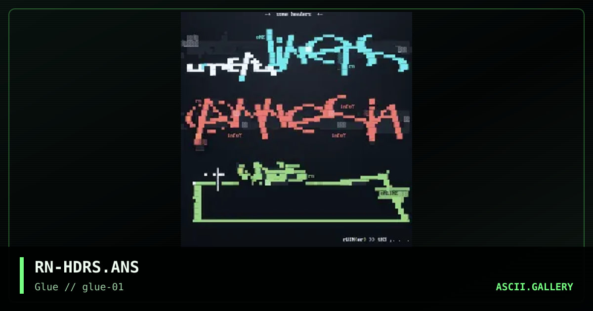 RN-HDRS.ANS, by the ruiner, 1997