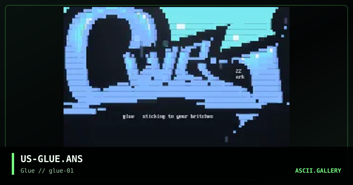 US-GLUE.ANS, by catch 22, ark anjel, 1997