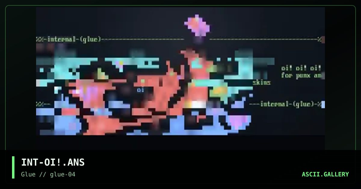 OI!, by internal, 1997