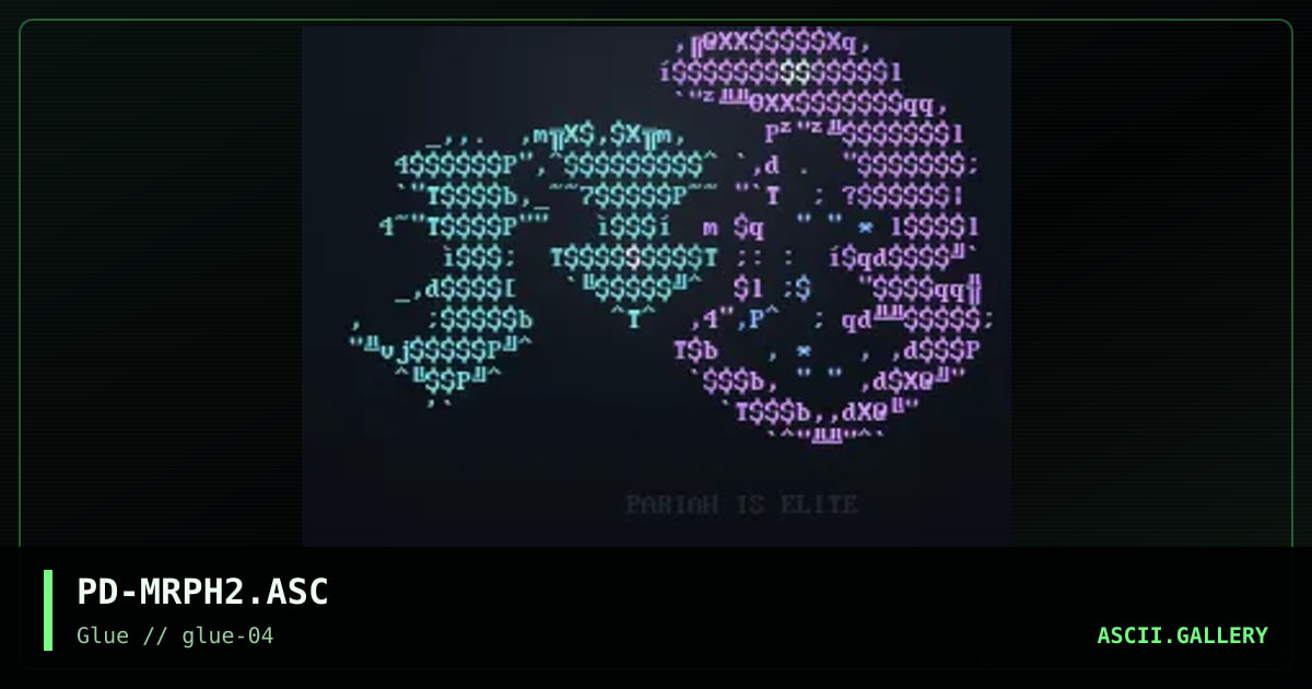 PD-MRPH2.ASC, by paradox, 1997