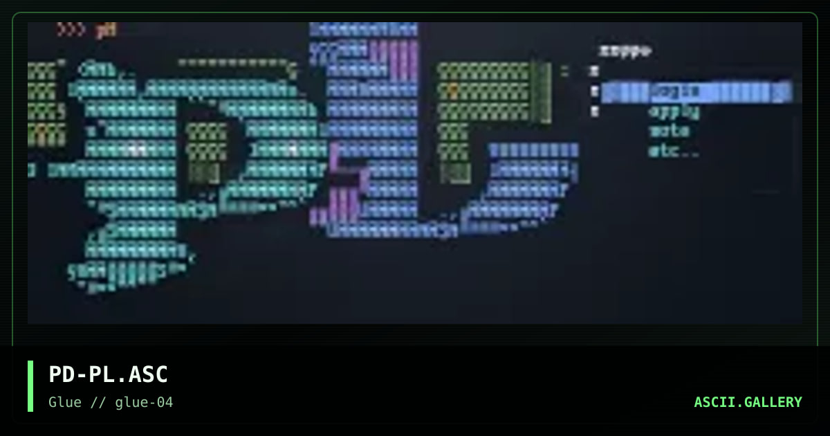 PD-PL.ASC, by paradox, 1997