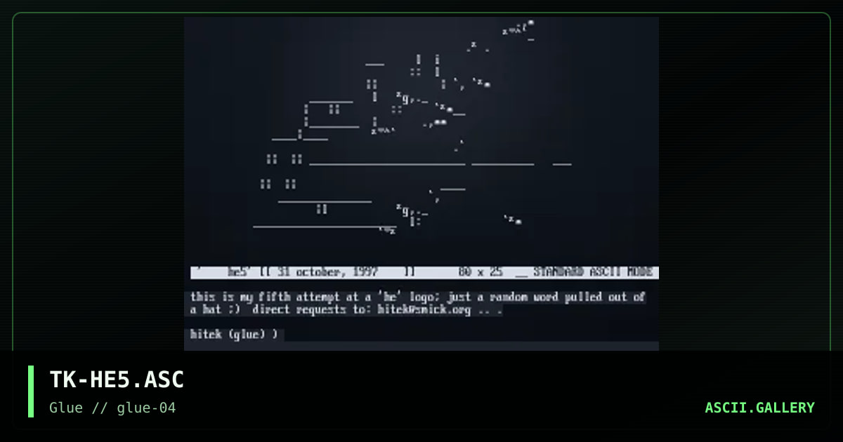 TK-HE5.ASC, by hitek, 1997