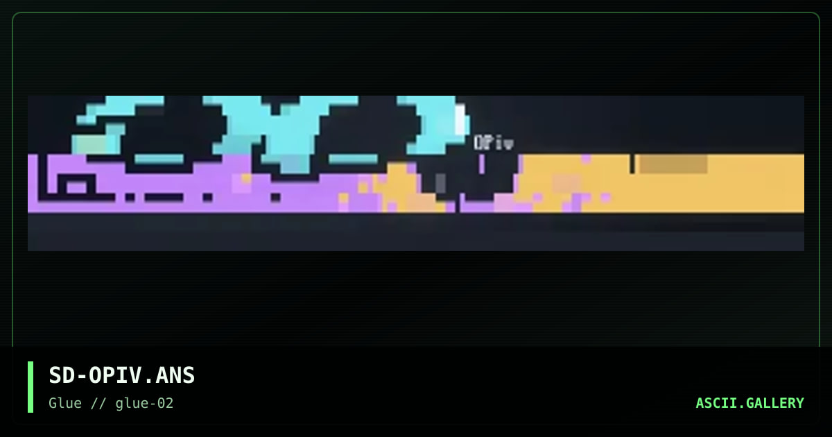SD-OPIV.ANS, by sirdeath, 1997