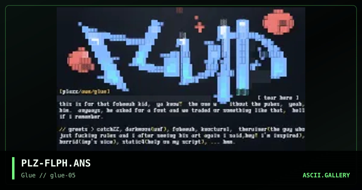 PLZ-FLPH.ANS, by plazz, 1997