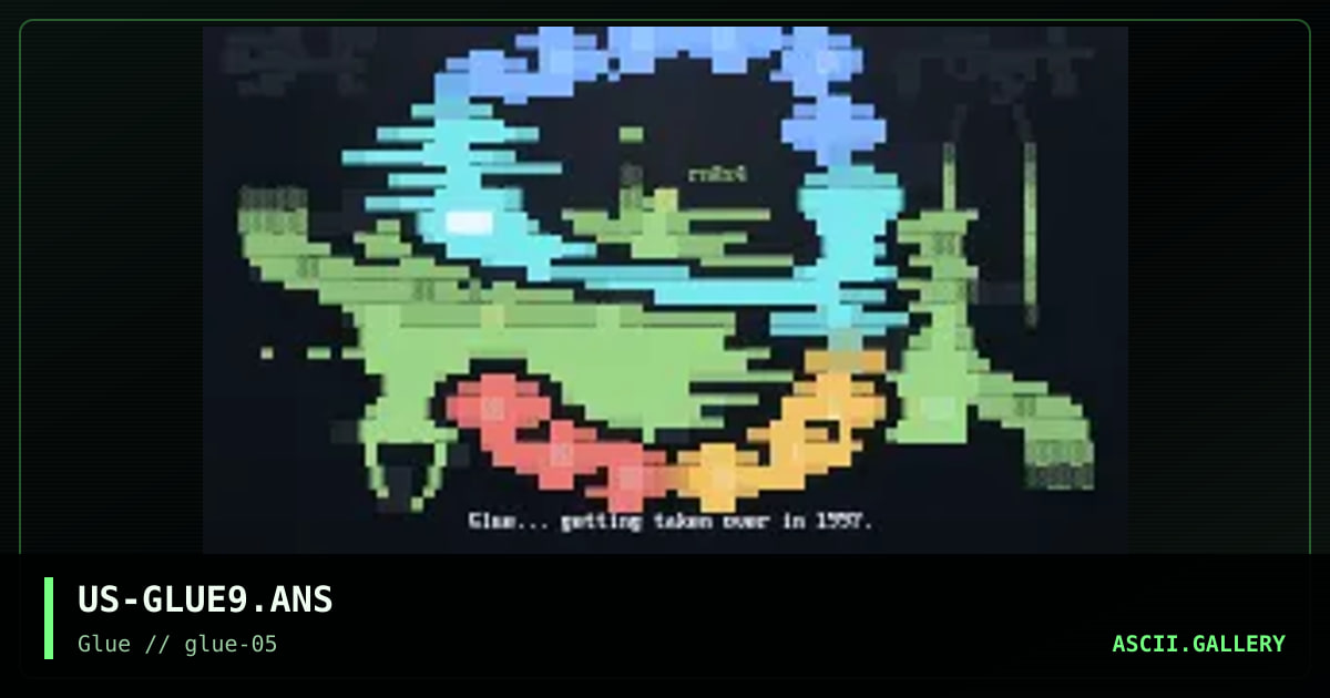 US-GLUE9.ANS, by ruiner, 1997