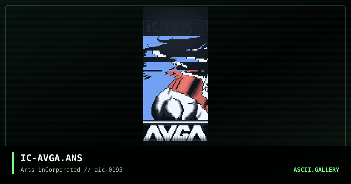 IC-AVGA.ANS, by inner chaos, 1995