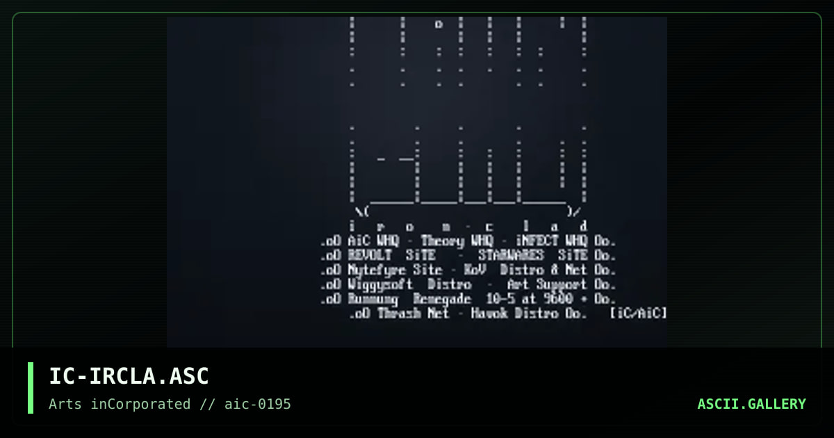 IC-IRCLA.ASC, by inner chaos, 1995