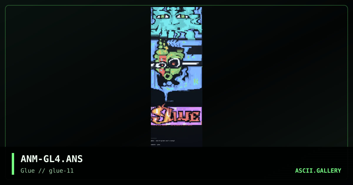 glue!, by anomite, 1998