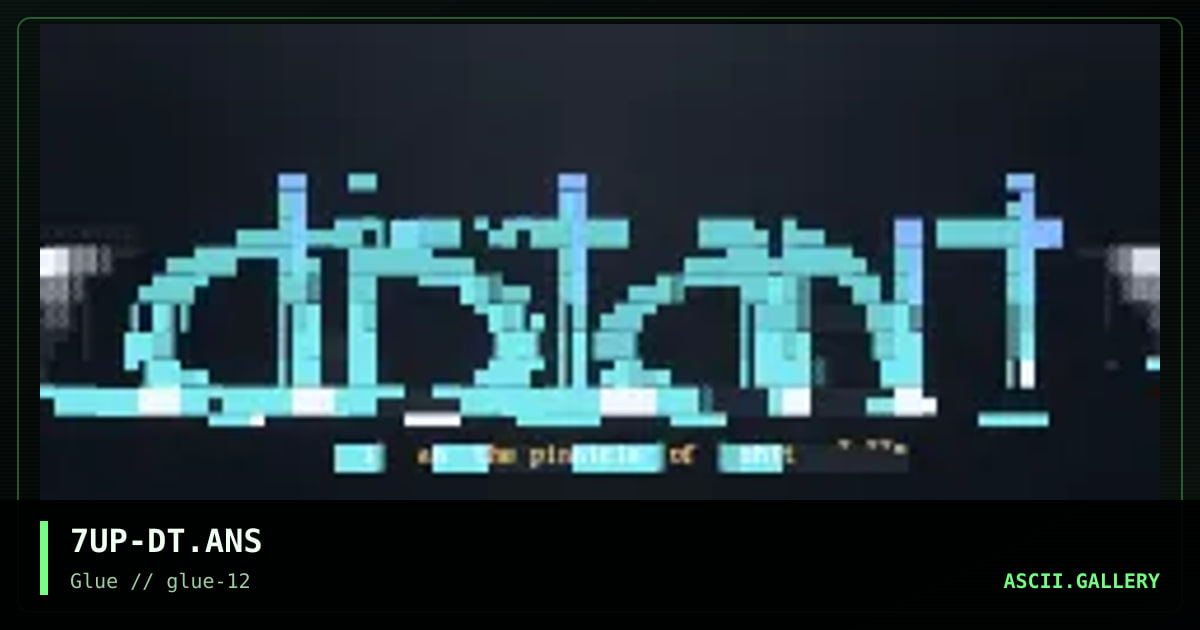 Distant, by sevenup, 1998