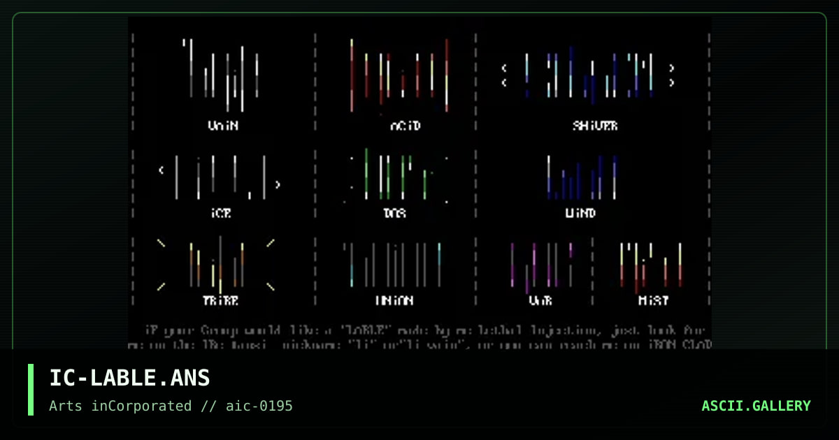 IC-LABLE.ANS, by inner chaos, 1995