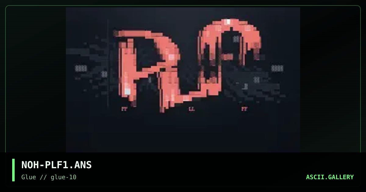plf logo!, by noah, 1998