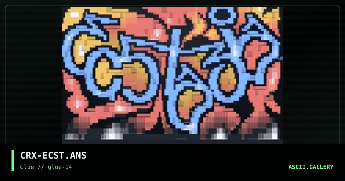 Ecstazia, by chronix, 1998