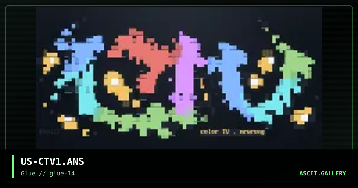 Color TV, by catch 22, dissonance, 1998