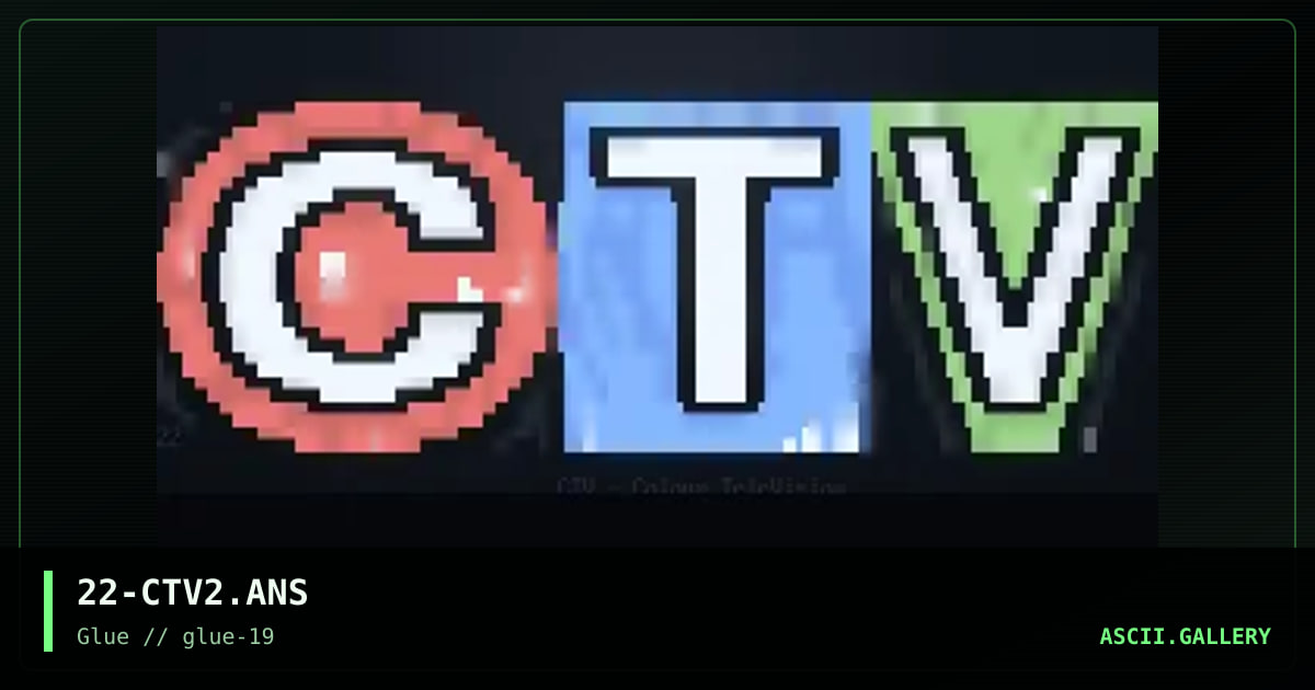 Colour TeleVision, by catch 22, 1999