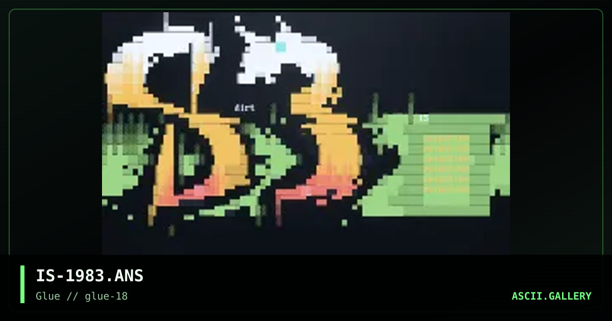 dirt1983, by prosthesis, 1999