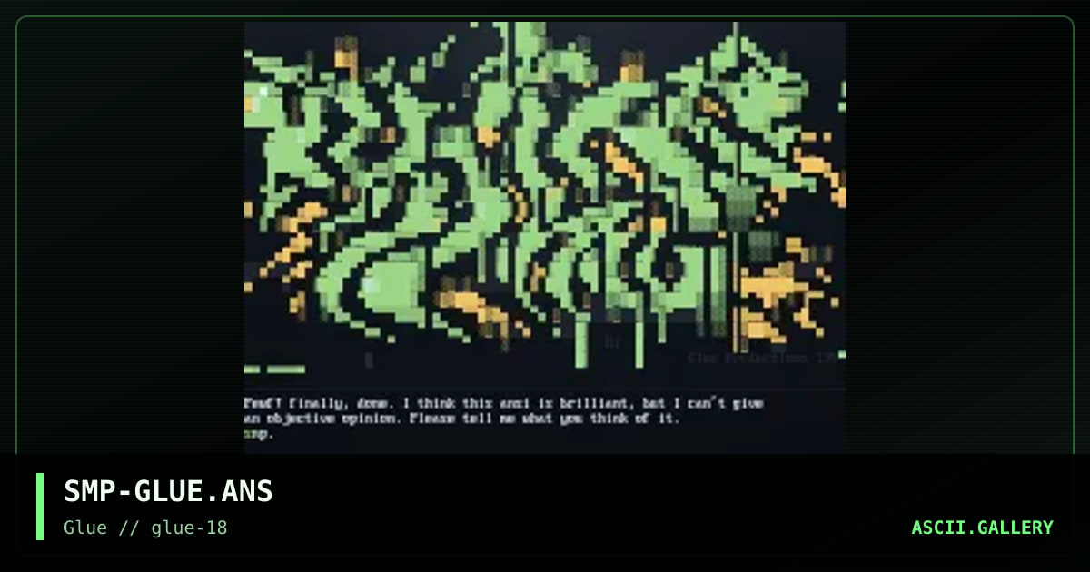 SMP-GLUE.ANS, by shrimp, 1999