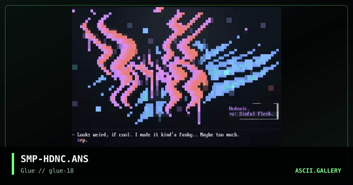 SMP-HDNC.ANS, by shrimp, 1999