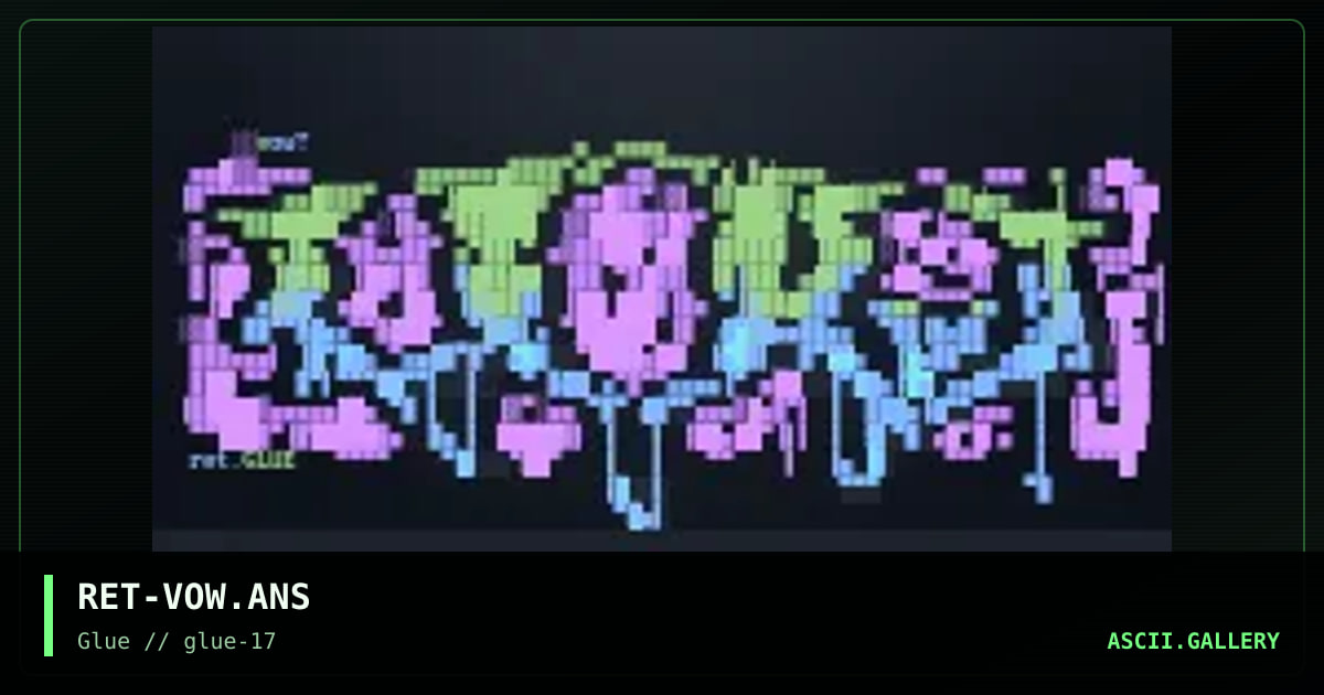 RET-VOW.ANS, by retribution, 1999