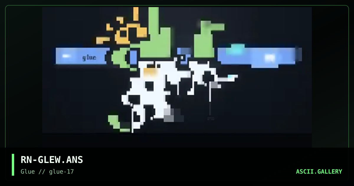 RN-GLEW.ANS, by the ruiner, 1999