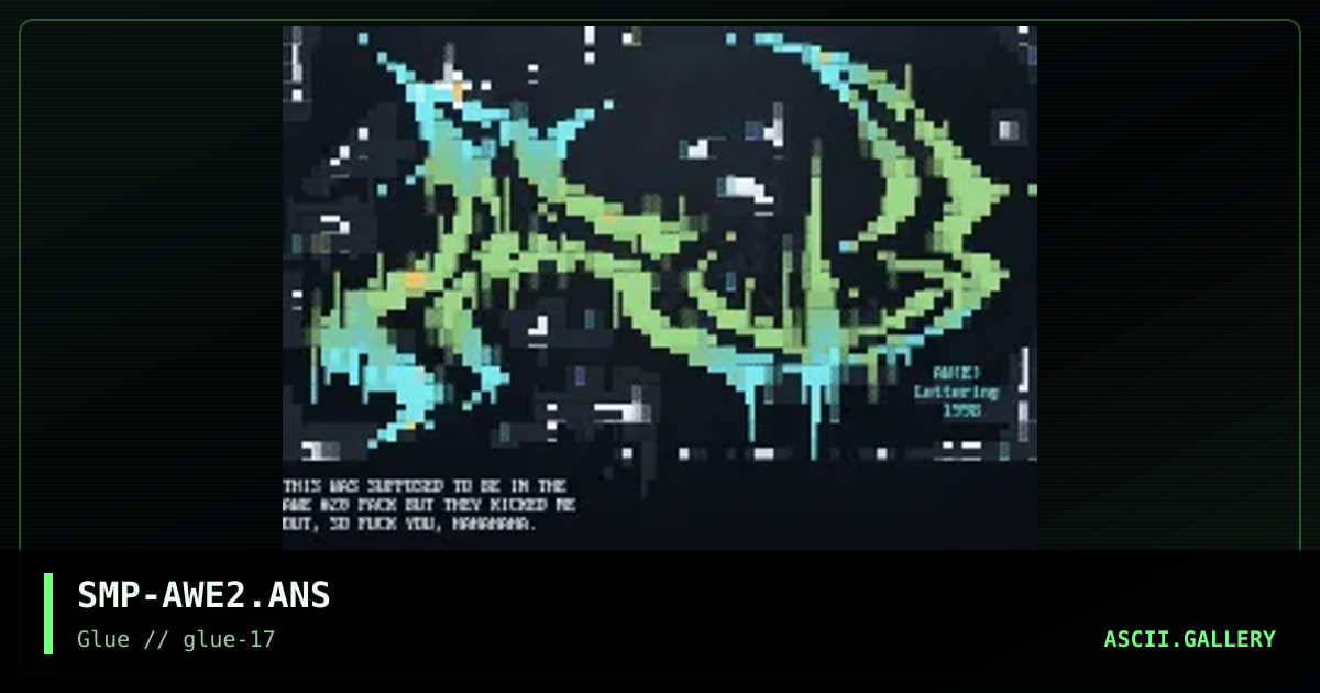 SMP-AWE2.ANS, by shrimp, 1999