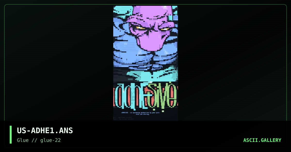 adhesive ansi 1, by mydknight, catch 22, the ruiner, 1999