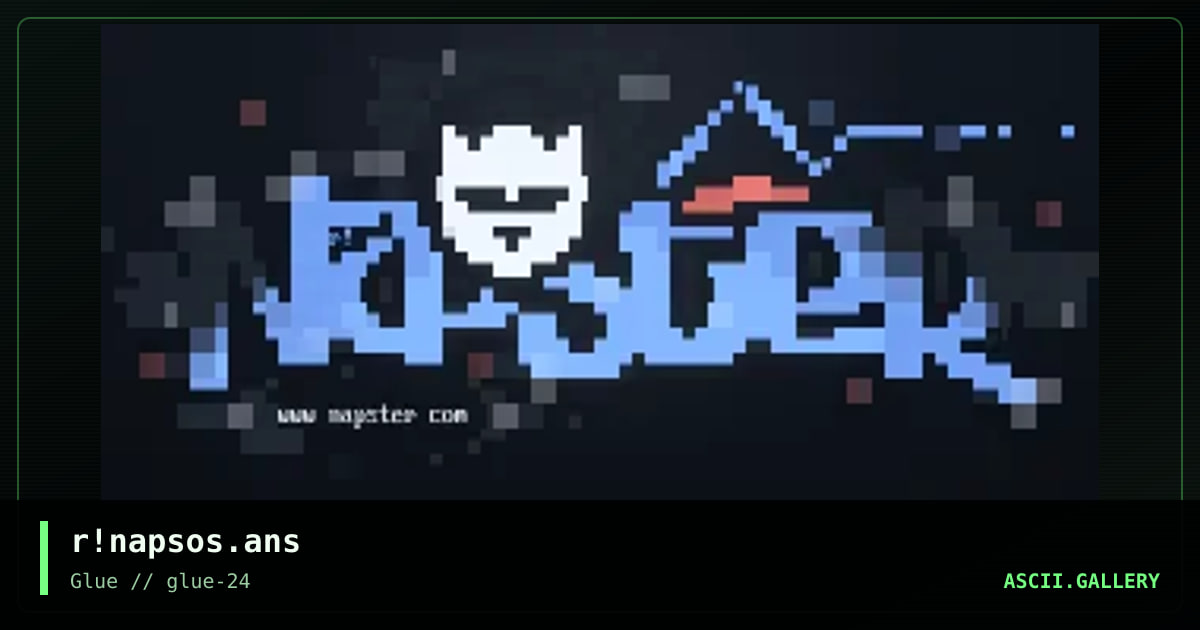r!napsos.ans, by the riddler, 1999
