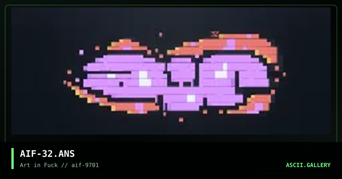 - aif -, by ezy, 1997