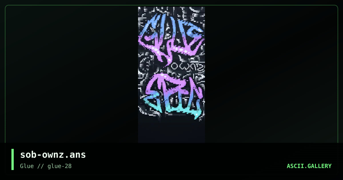 Glue ownz Epic, by somberlain, zerovision, 1999