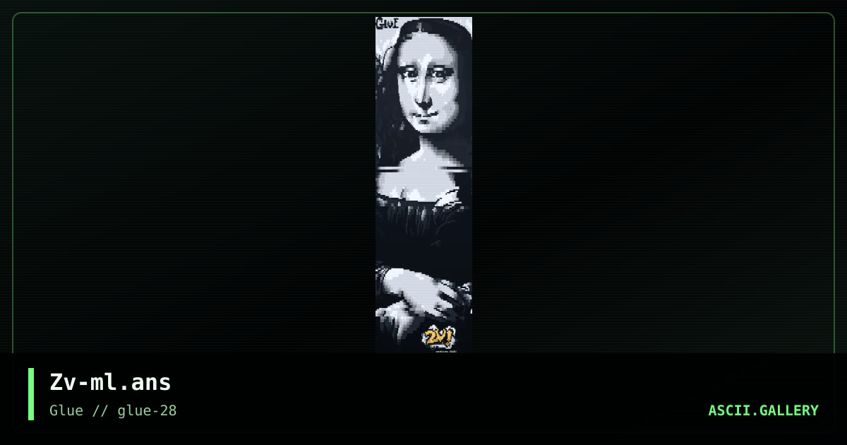 mona lisa, by zerovision, 1999