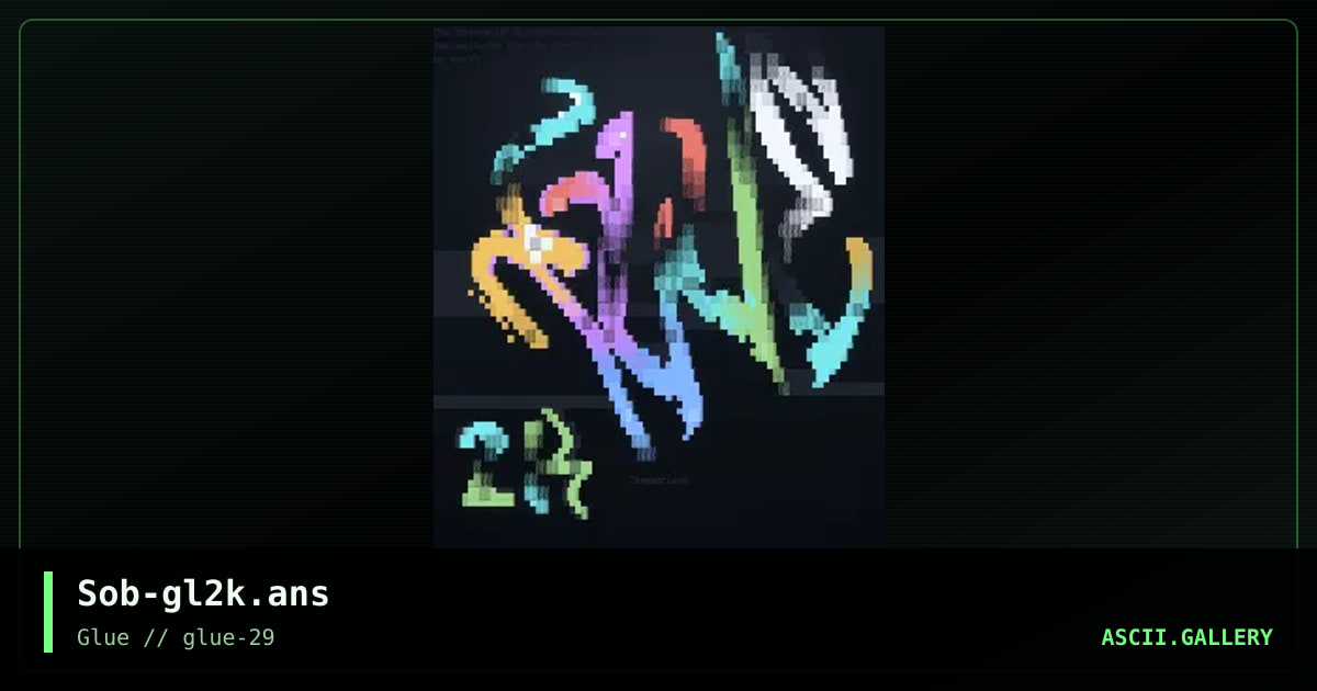 Glue2k, by somberlain, 2000