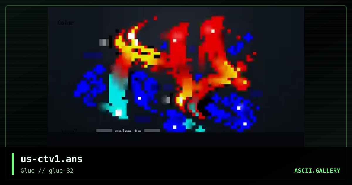 Color Tv, by avenging angel, 2000