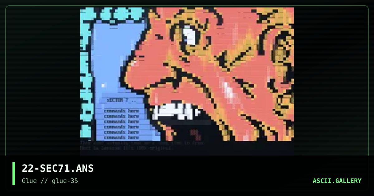sector 7 bbs, by catch 22, 2001