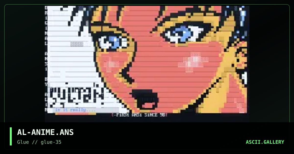 first ansi since 98, by alim, 2001