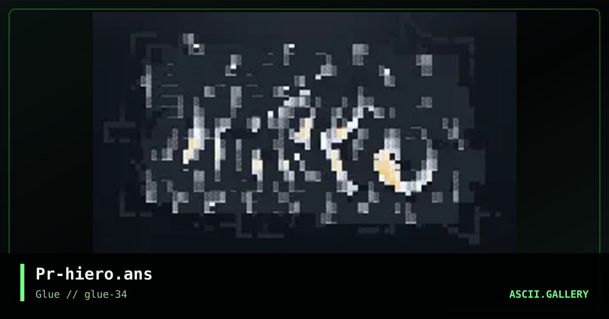 hieroglyphics, by president, 2001