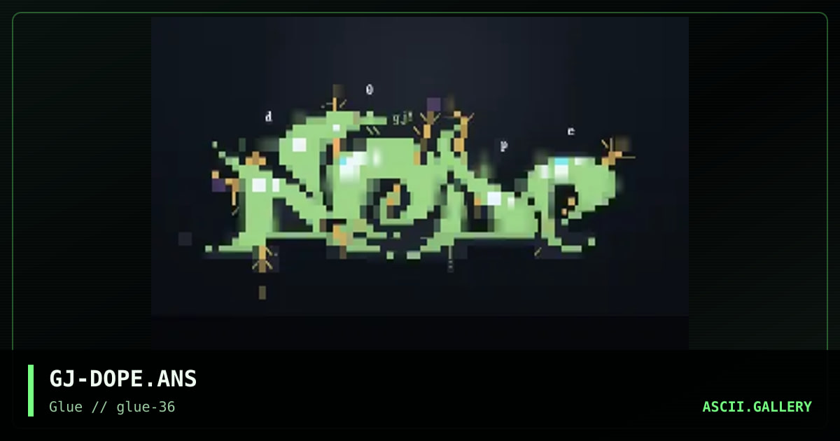 d0pe, by grymmjack, 2001