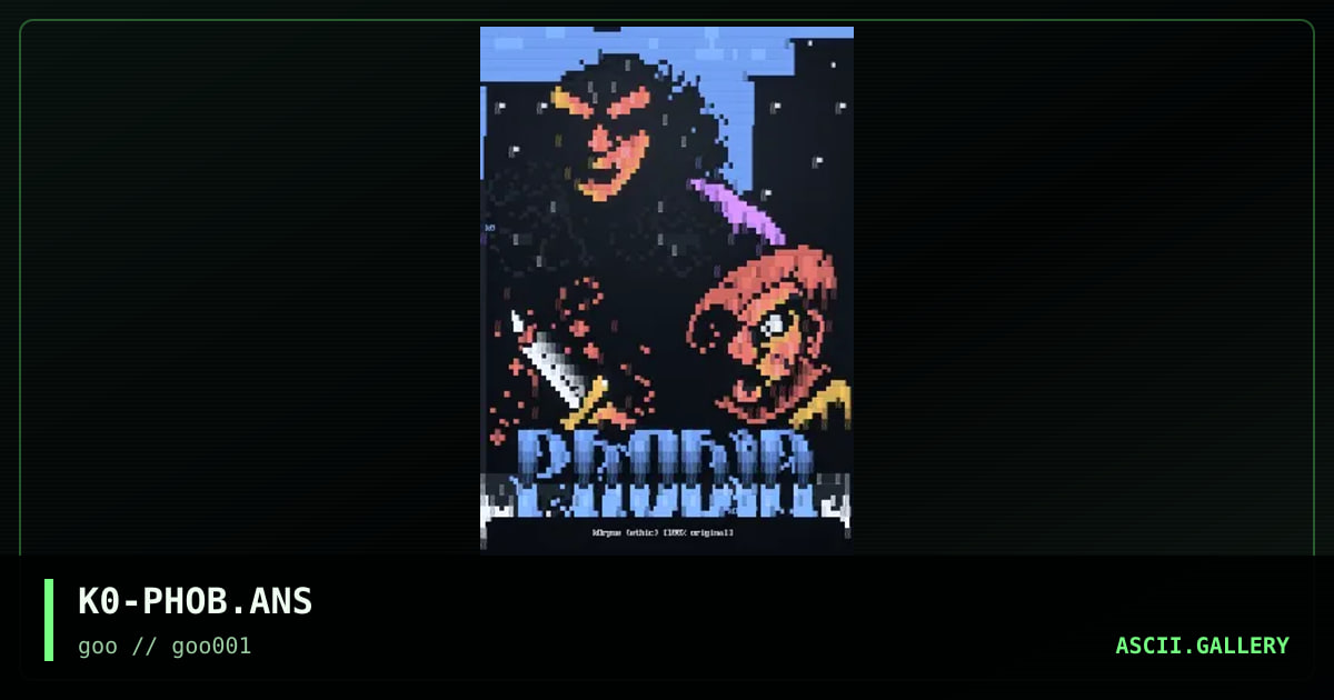 Phobia, by k0rpse, 1996
