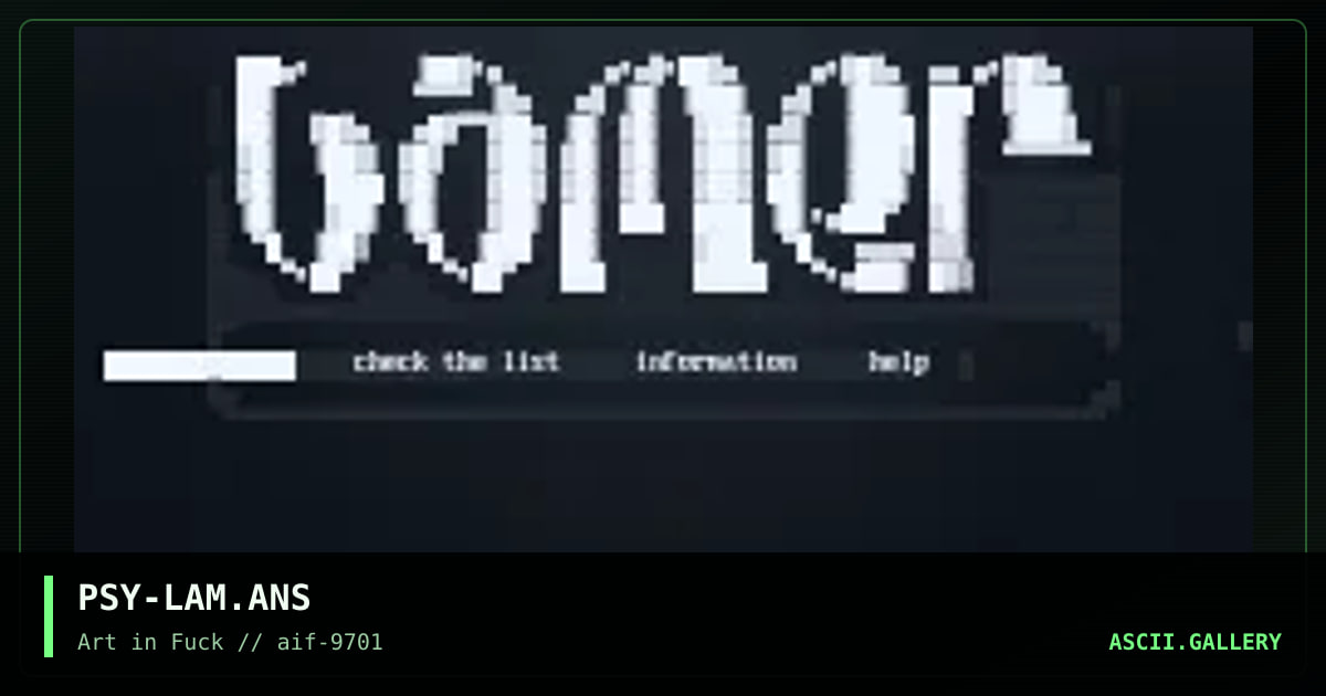 fuck lamer list (ppe), by lord autopsy, 1997