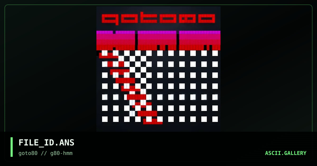 FILE_ID.ANS, by goto80, 2024