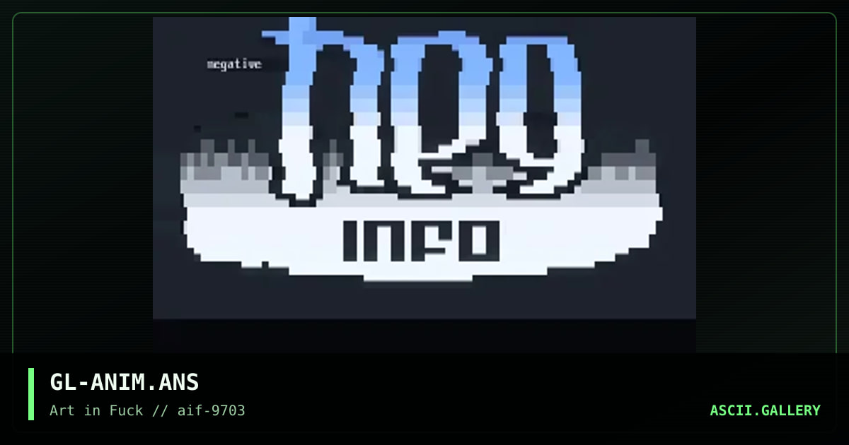 negative animation, by gloone, 1997