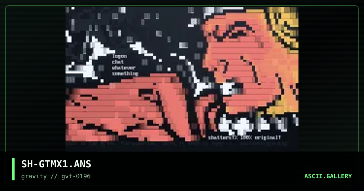 The Gauntlet Matrix, by shatters, 1996